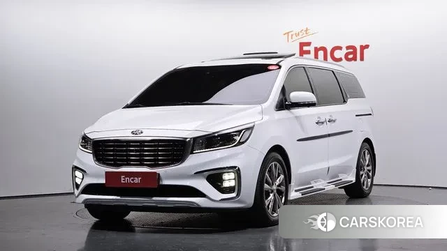 Kia The New Carnival 2019 Белый из Кореи