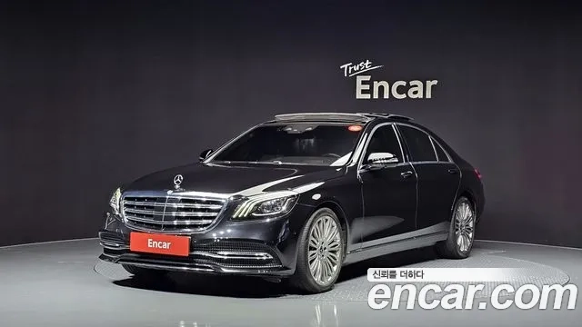 Mercedes-Benz S-Class W222 2019 Черный из Кореи