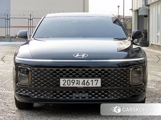 Hyundai Grandeur Hybrid (GN7) 2023 Черный из Кореи