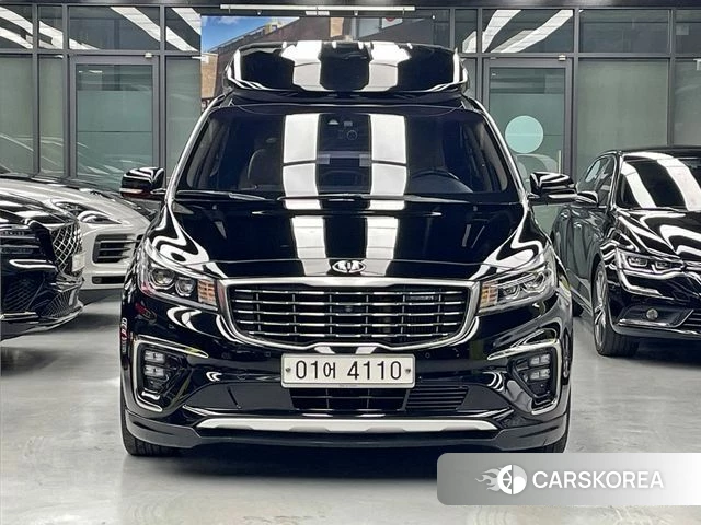 Kia The New Carnival 2019 Черный из Кореи