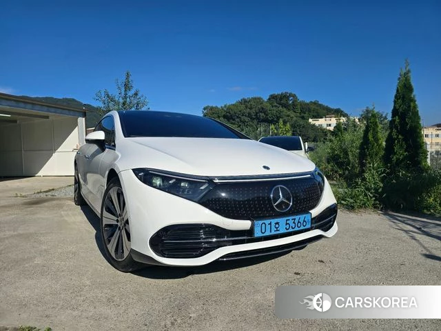 Mercedes-Benz EQS V297 2023 Белый из Кореи