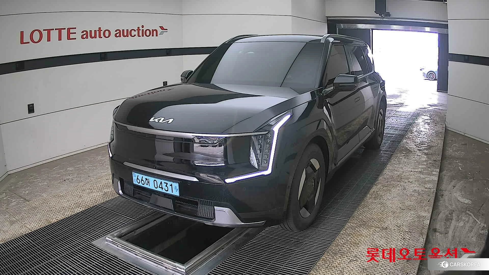 Kia EV9 2024 Aurora Black Pearl из Кореи