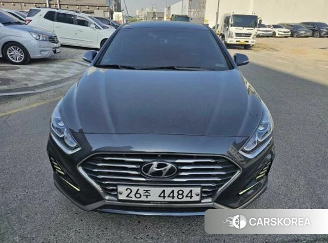 Hyundai Sonata New Rise Hybrid 2018 Серый из Кореи