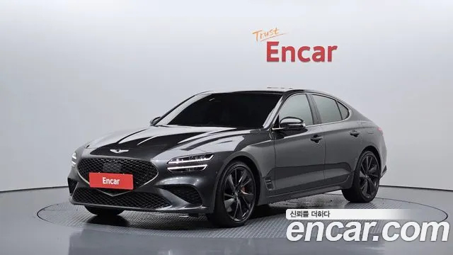 Genesis The New G70 2022 Серый из Кореи