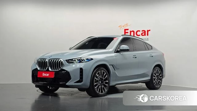 BMW X6 (G06) 2025 Светло-серебряный цвет из Кореи