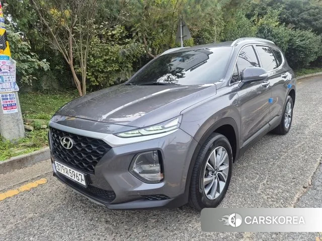 Hyundai Santa Fe TM 2018 Серый из Кореи