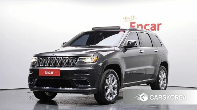 Jeep Grand Cherokee 2019 Серый из Кореи