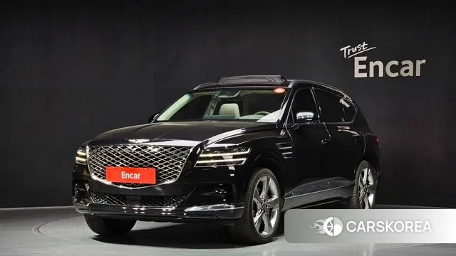 Genesis GV80 2021 Черный из Кореи