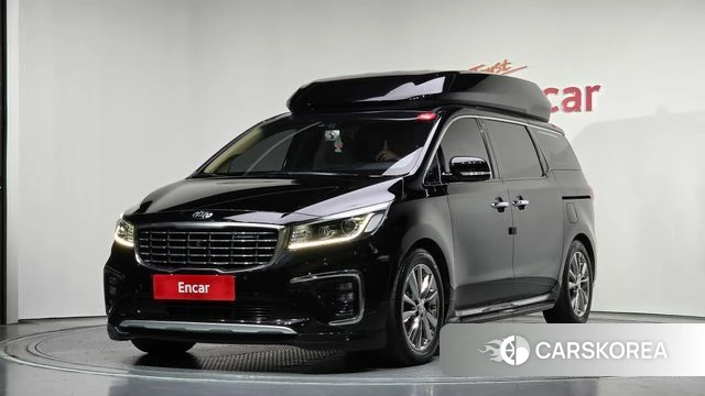 Kia The New Carnival 2018 Черный из Кореи