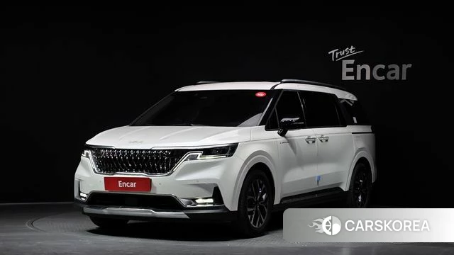 Kia Carnival 4th generation 2021 Белый из Кореи