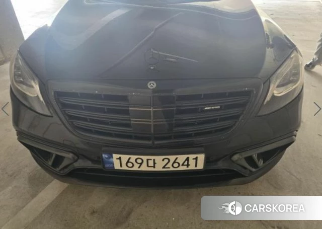 Mercedes-Benz S-Class W222 2018 Черный из Кореи