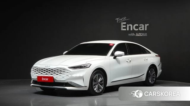 Kia K8 Hybrid 2024 Белый из Кореи