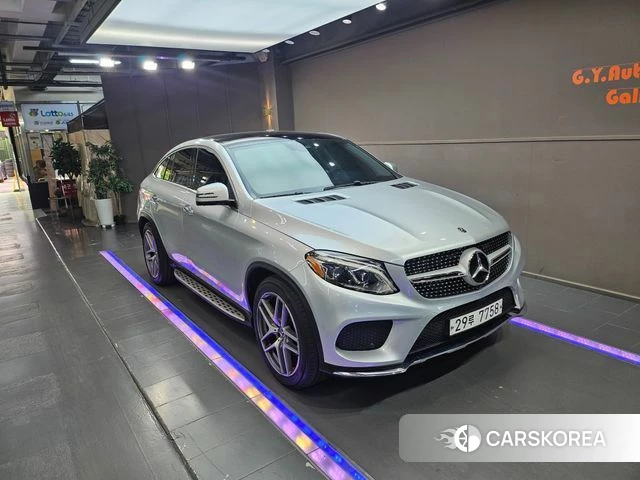 Mercedes-Benz GLE - Class W166 2018 Серый из Кореи