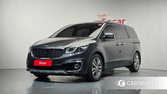 Kia All New Carnival 2018 Серый из Кореи