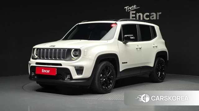 Jeep Renegade 2023 Белый из Кореи