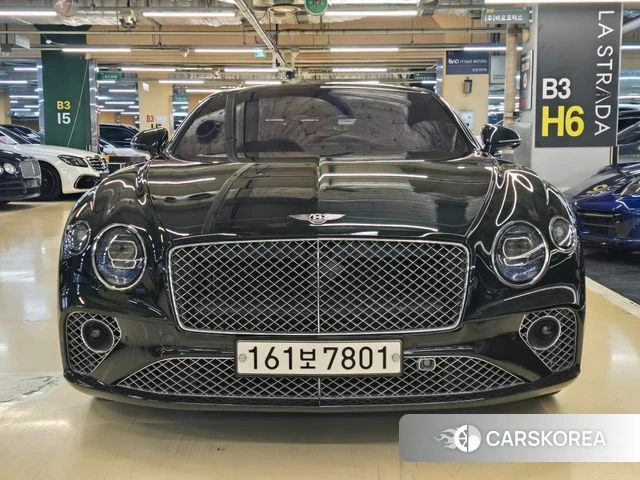 Bentley Continental GT 3rd Generation 2023 Темно-зеленый из Кореи