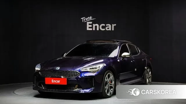 Kia Stinger 2018 Синий из Кореи