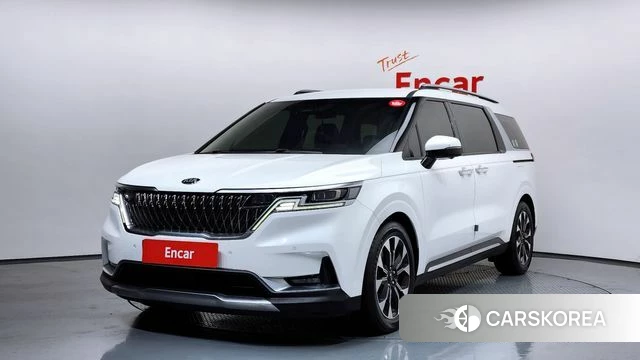 Kia Carnival 4th generation 2021 Белый из Кореи