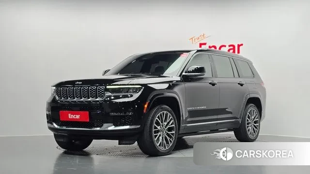Jeep Grand Cherokee (WL) 2021 Черный из Кореи