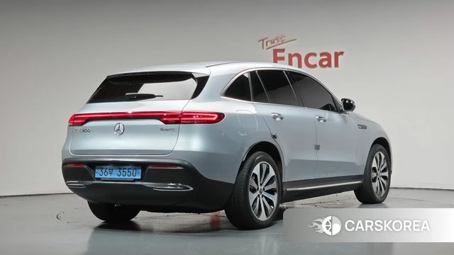 Mercedes-Benz EQC N293 2020 Серебристо-серый из Кореи