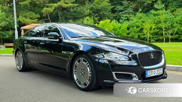 Jaguar All New XJ 2018 Черный из Кореи
