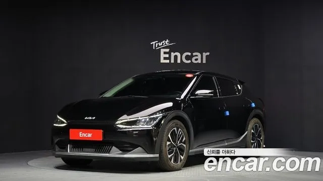 Kia EV6 2022 Черный из Кореи