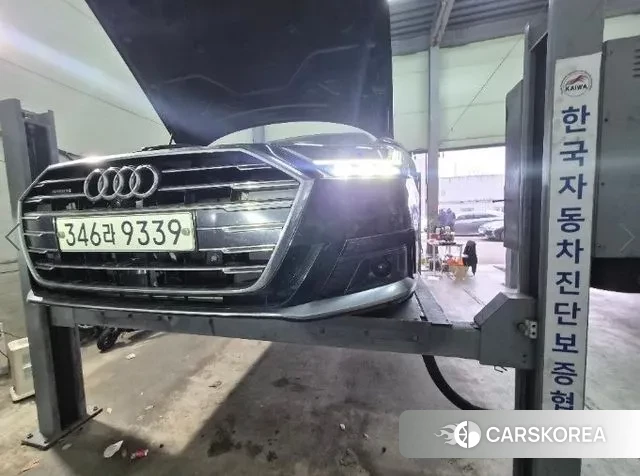 Audi A8 (D5) 2019 Черный из Кореи