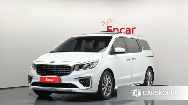 Kia The New Carnival 2018 Белый из Кореи