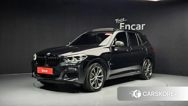 BMW X3 (G01) 2021 Черный из Кореи