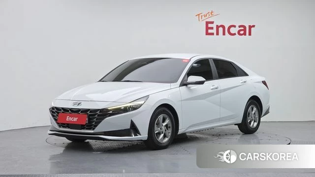 Hyundai Avante (CN7) 2020 Белый из Кореи