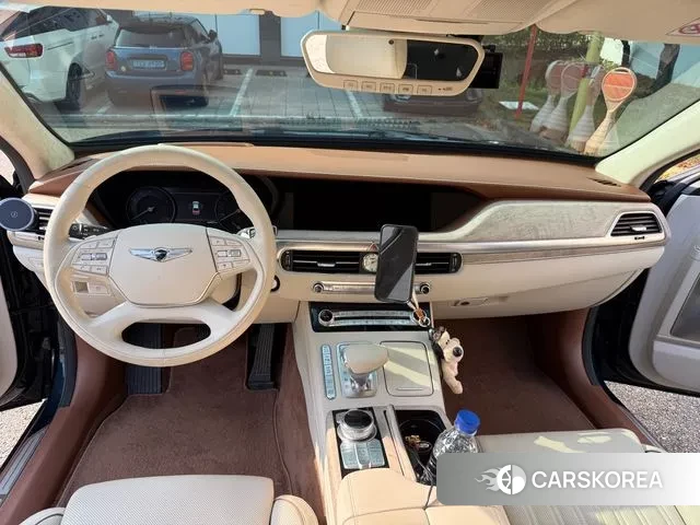 Genesis G90 2021 Темно-зеленый из Кореи