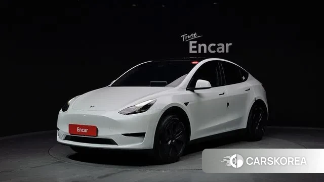 Tesla Model Y 2025 Белый из Кореи