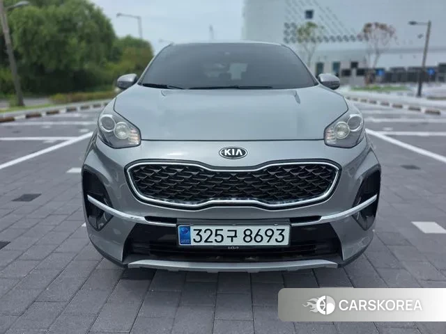 Kia Sportage The Bold 2021 Серый из Кореи