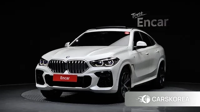 BMW X6 (G06) 2022 Белый из Кореи