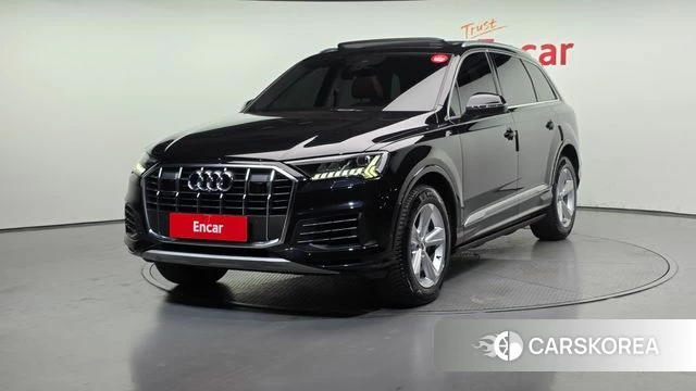 Audi Q7 (4M) 2020 Черный из Кореи