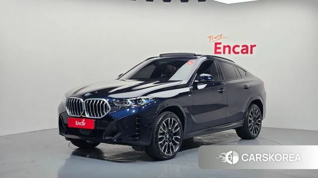 BMW X6 (G06) 2025 Черный из Кореи