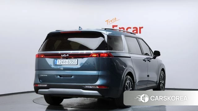 Kia Carnival 4th generation 2022 Небесно-голубой из Кореи