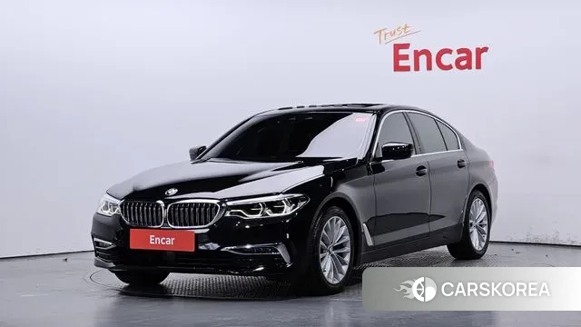 BMW 5 Series (G30) 2020 Черный из Кореи