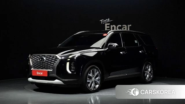 Hyundai Palisade 2022 Черный из Кореи