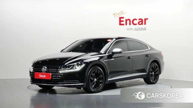 Volkswagen Arteon 2019 Черный из Кореи