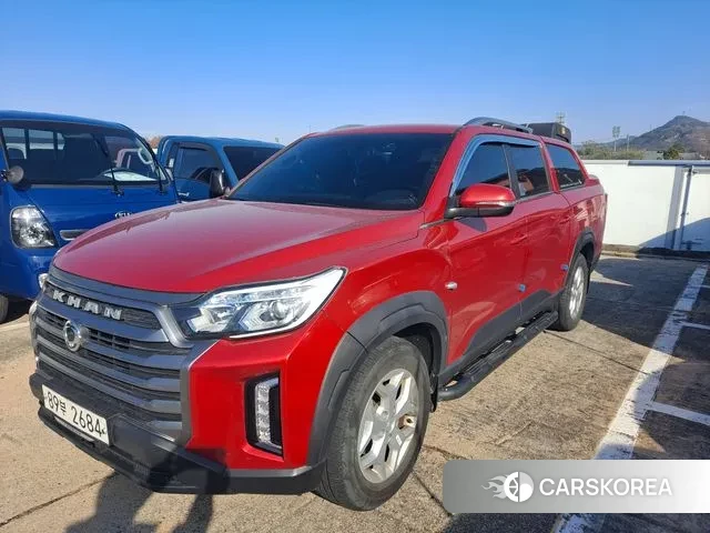 Ssangyong The New Rexton Sports Cannes 2021 Красный из Кореи