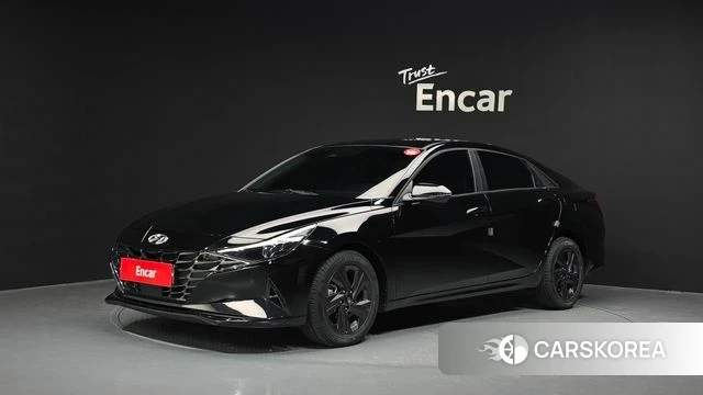 Hyundai Avante (CN7) 2020 Черный из Кореи