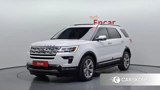 Ford Explorer 2019 Белый из Кореи