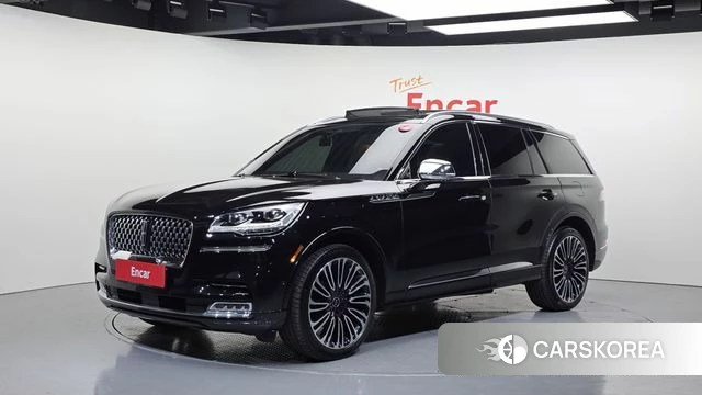 Lincoln Aviator 2nd generation 2022 Черный из Кореи