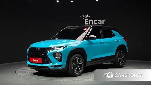Chevrolet (GM Daewoo) Trailblazer 2022 Небесно-голубой из Кореи
