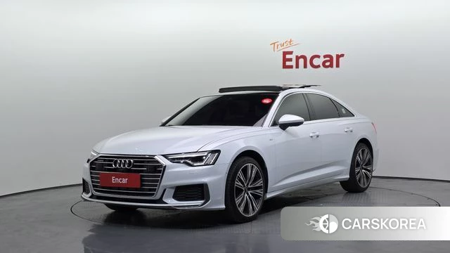 Audi A6 (C8) 2019 Белый из Кореи