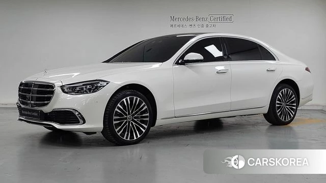 Mercedes-Benz S-Class W223 2023 Белый из Кореи