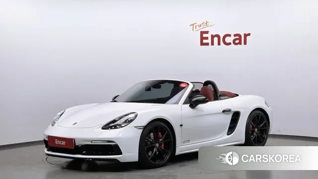 Porsche 718 Boxster 2019 Белый из Кореи