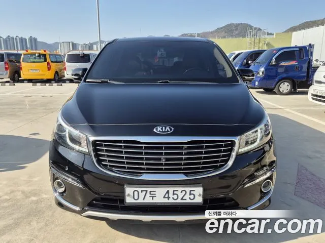 Kia All New Carnival 2018 Черный из Кореи