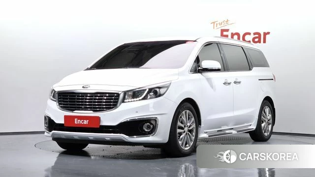 Kia All New Carnival 2018 Белый из Кореи